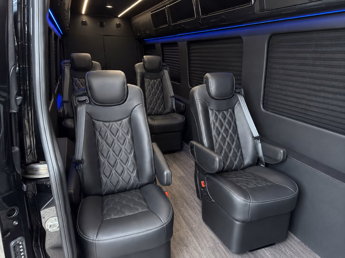15 passenger sprinter van interior