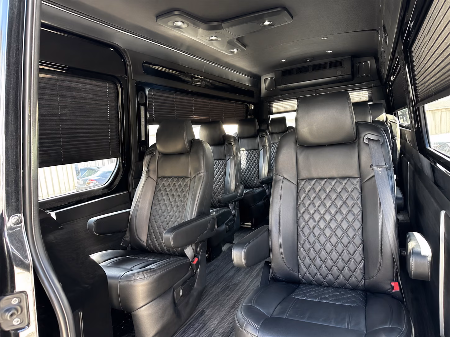 20 passenger sprinter van interior