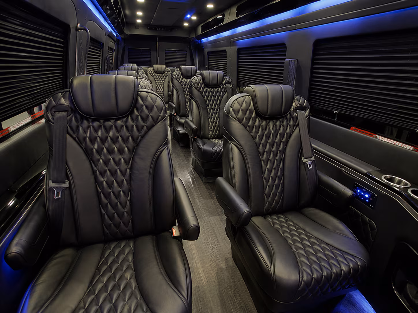 8 passenger sprinter van interior