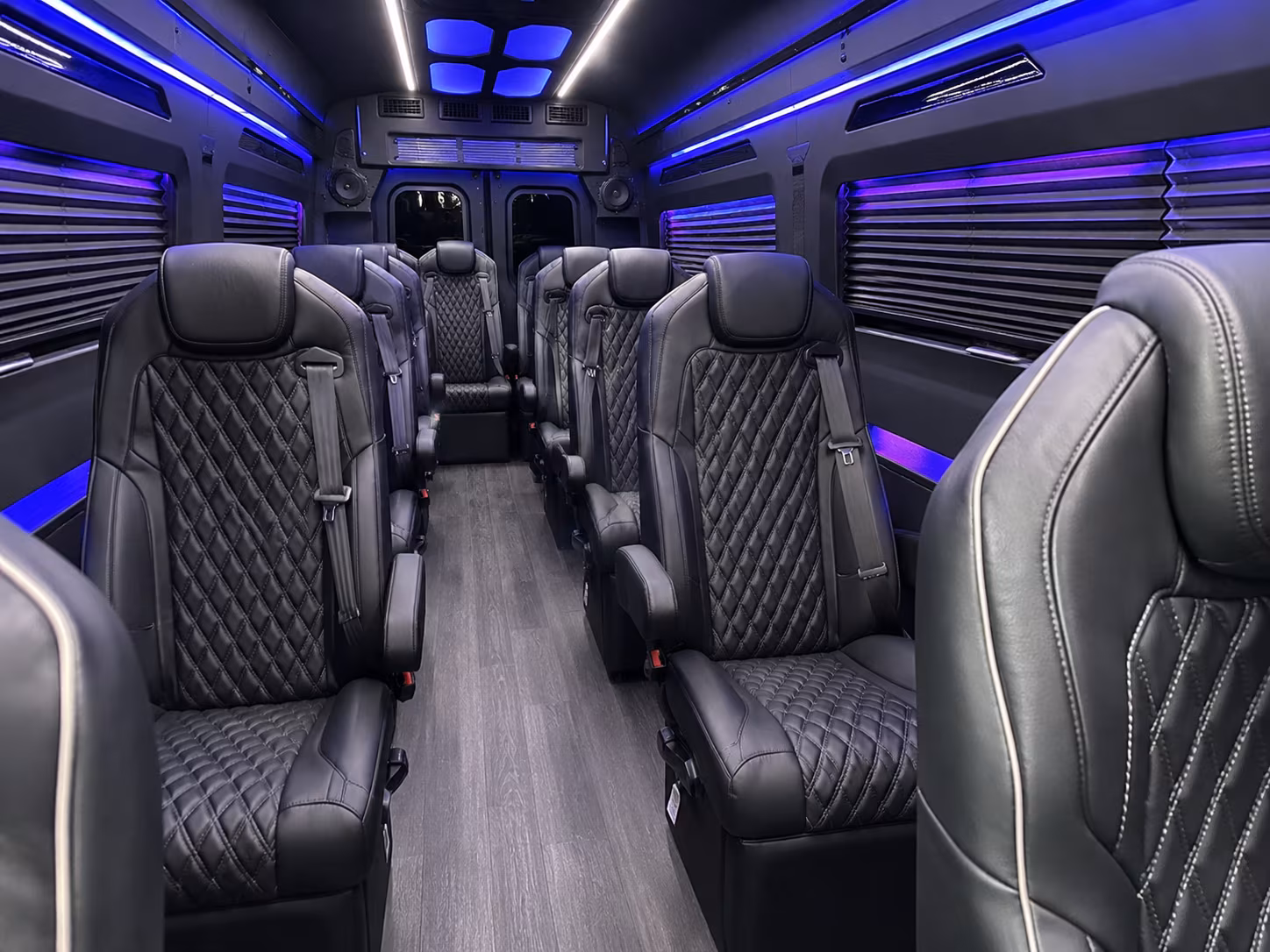 albuquerque 10 passenger sprinter van inside