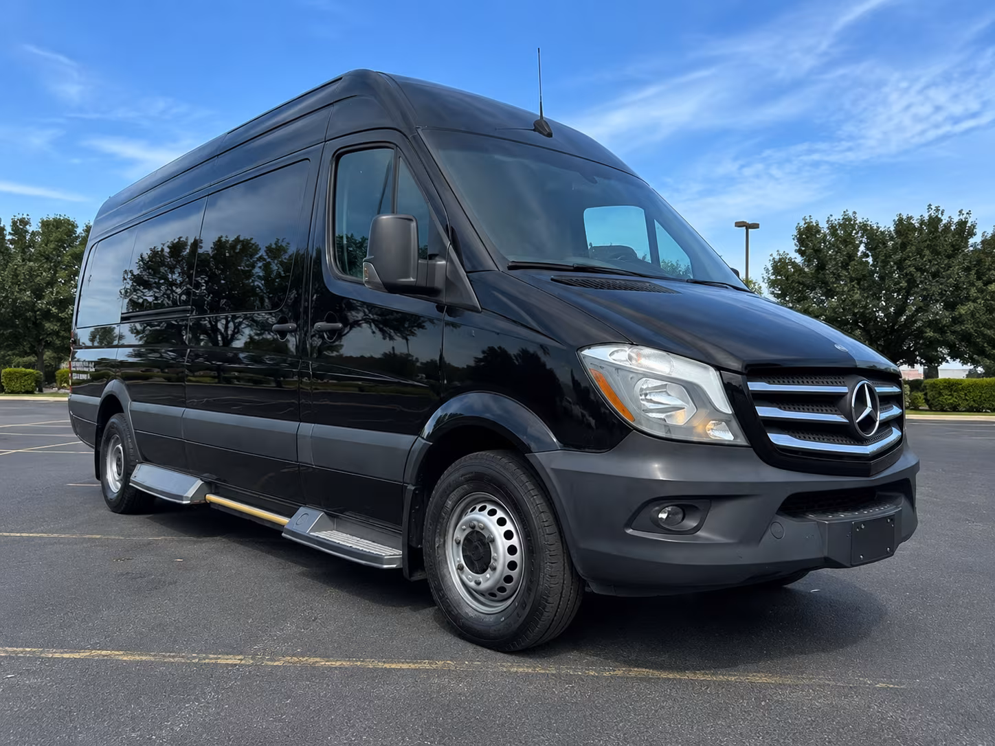 albuquerque sprinter van booking step 1